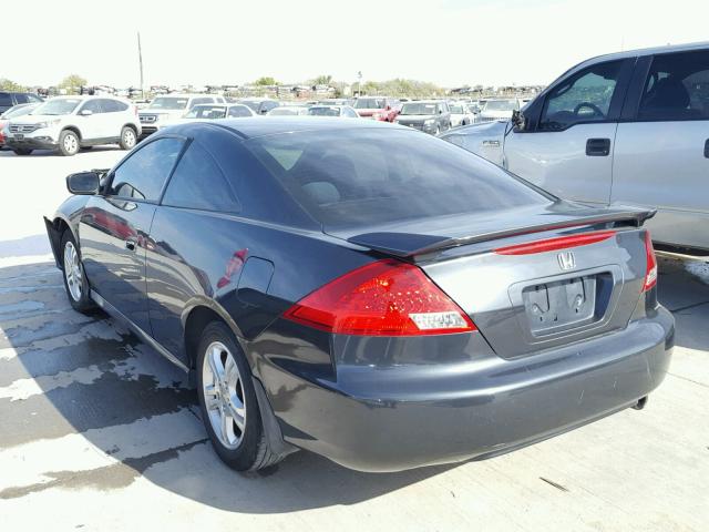 1HGCM72306A007651 - 2006 HONDA ACCORD LX CHARCOAL photo 3