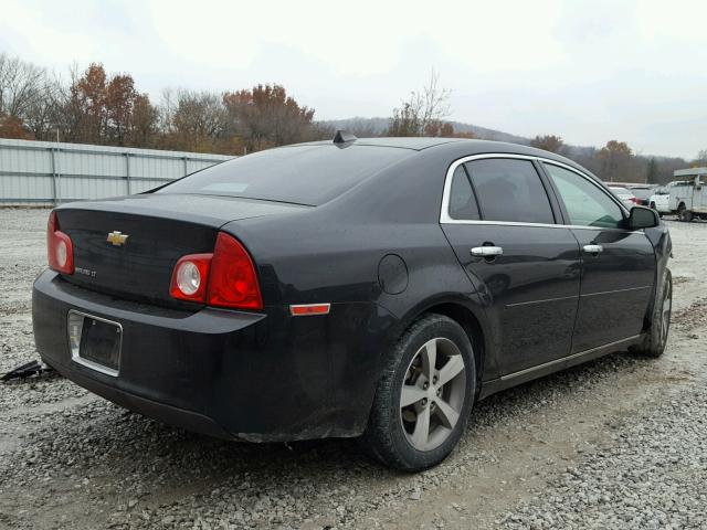 1G1ZC5E05CF323443 - 2012 CHEVROLET MALIBU 1LT BLACK photo 4