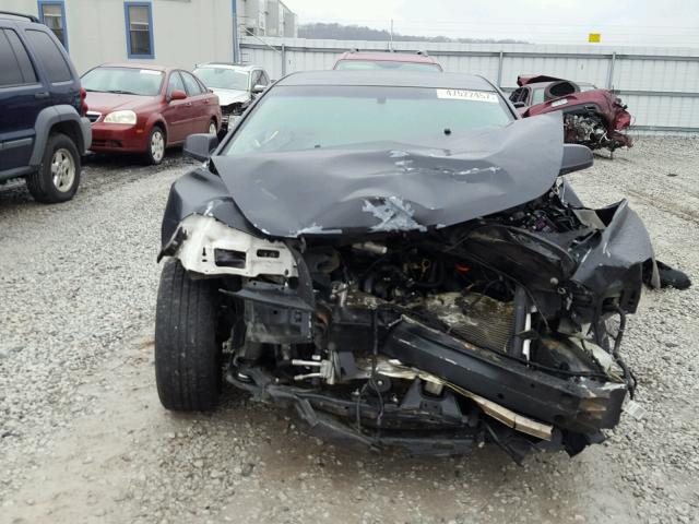 1G1ZC5E05CF323443 - 2012 CHEVROLET MALIBU 1LT BLACK photo 9