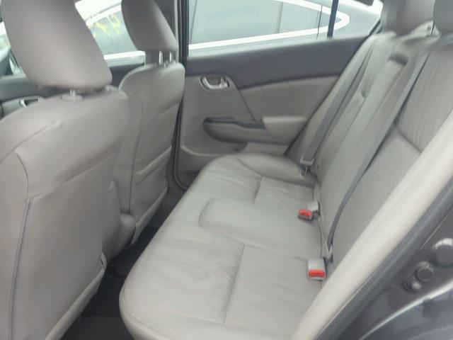2HGFB2F94CH592073 - 2012 HONDA CIVIC EXL 灰色 照片 6