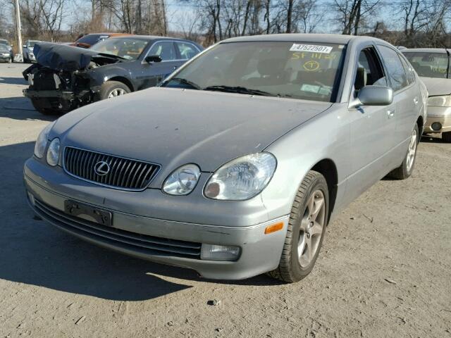 JT8BL69S610006943 - 2001 LEXUS GS 430 GRAY photo 2