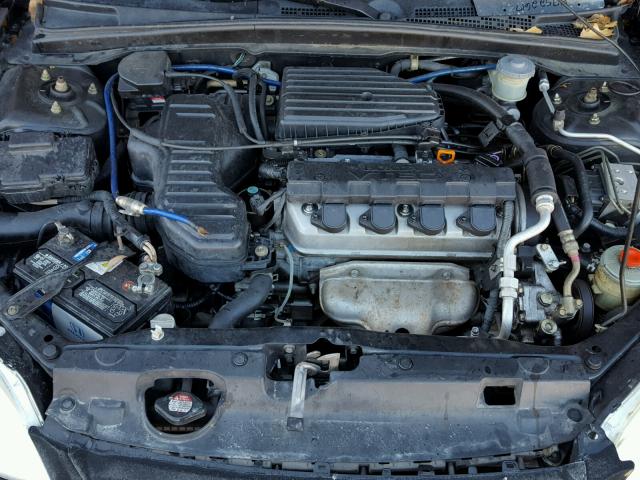 2HGES26751H539552 - 2001 HONDA CIVIC EX 黑色 照片 7