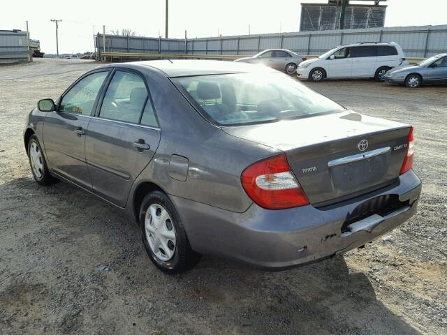 4T1BE32K23U785284 - 2003 TOYOTA CAMRY LE GRAY photo 3