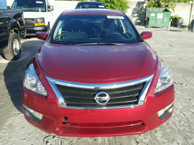 1N4AL3AP6FN392069 - 2015 NISSAN ALTIMA 2.5 RED photo 9