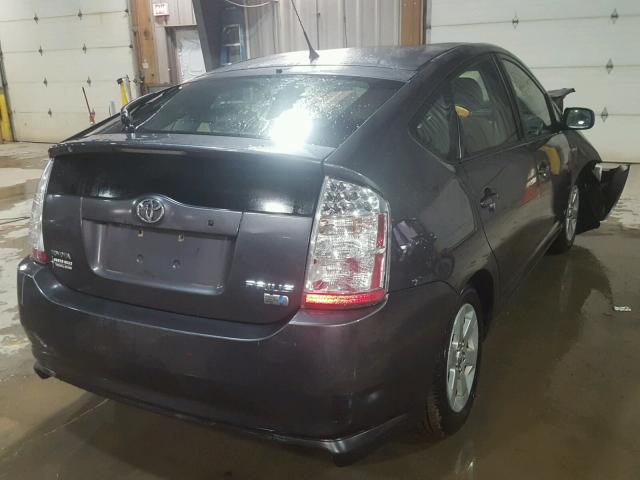 JTDKB20U873277196 - 2007 TOYOTA PRIUS CHARCOAL photo 4