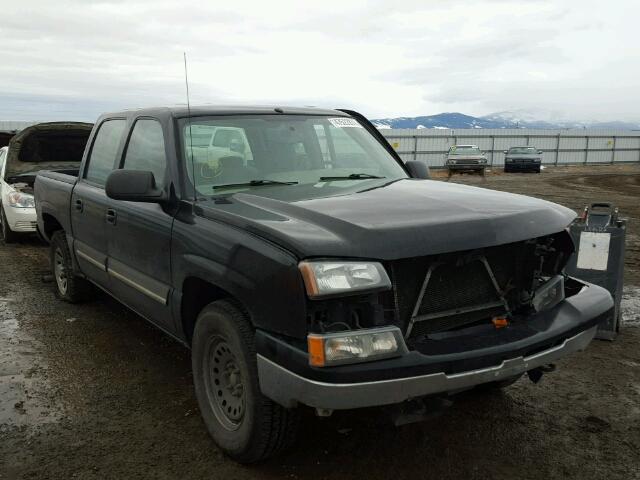 2GCEK13V661300569 - 2006 CHEVROLET SILVERADO BLACK photo 1