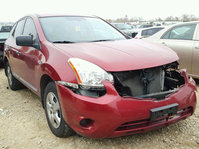 JN8AS5MT6BW152725 - 2011 NISSAN ROGUE S RED photo 1