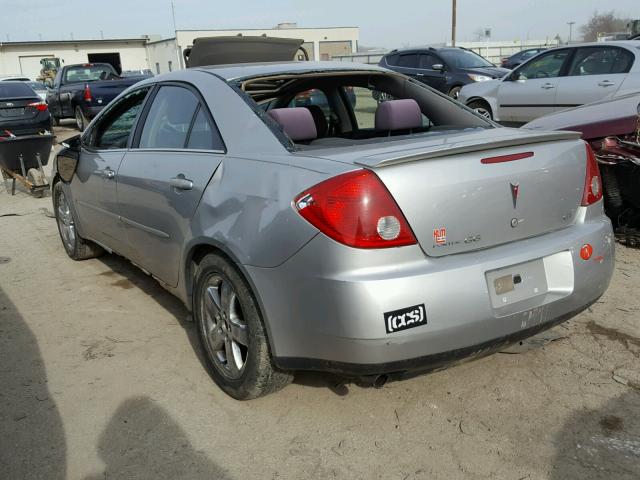 1G2ZH558864116015 - 2006 PONTIAC G6 GT SILVER photo 3