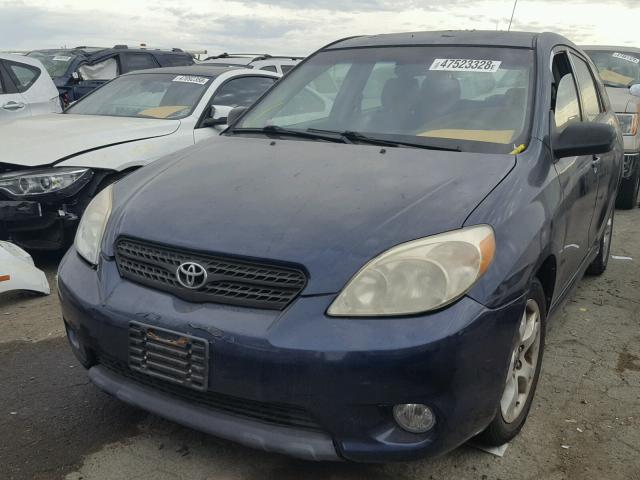 2T1KR32E05C483933 - 2005 TOYOTA COROLLA MA BLUE photo 2