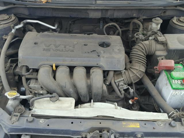 2T1KR32E05C483933 - 2005 TOYOTA COROLLA MA BLUE photo 7