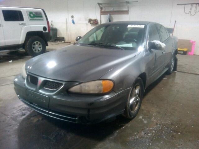 1G2NF52E53C327429 - 2003 PONTIAC GRAND AM S GRAY photo 2