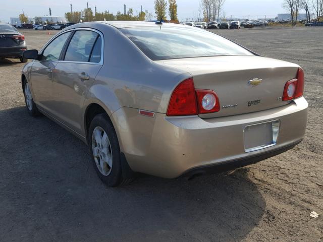 1G1ZG57BX8F270880 - 2008 CHEVROLET MALIBU LS GOLD photo 3