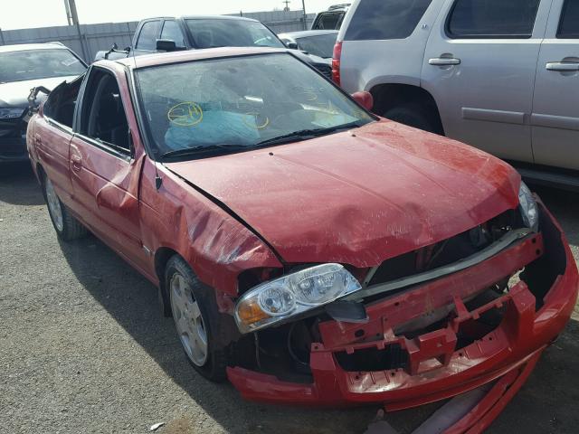 3N1CB51D76L540921 - 2006 NISSAN SENTRA 1.8 RED photo 1