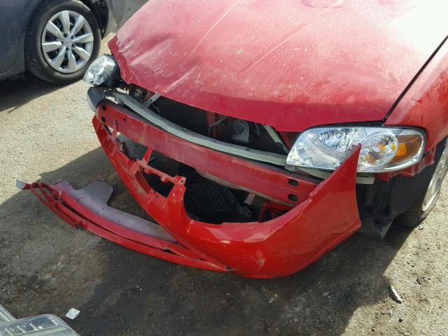 3N1CB51D76L540921 - 2006 NISSAN SENTRA 1.8 RED photo 10