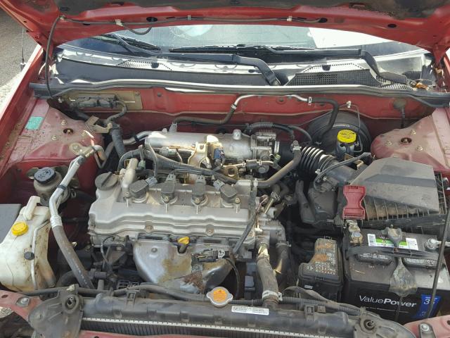 3N1CB51D76L540921 - 2006 NISSAN SENTRA 1.8 RED photo 7