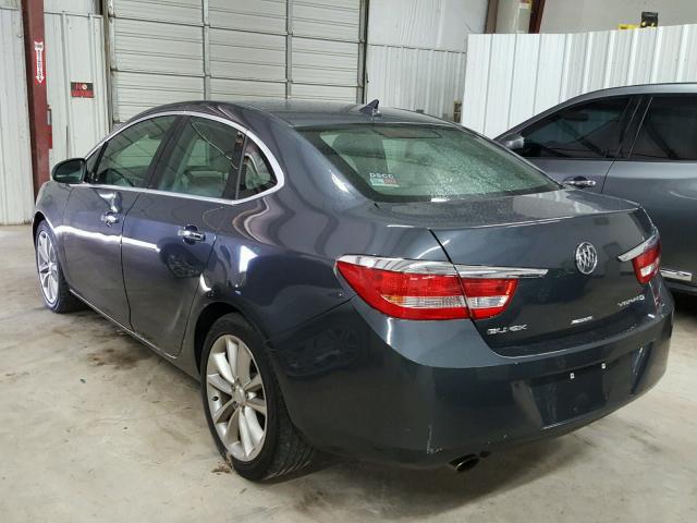 1G4PP5SK6D4164997 - 2013 BUICK VERANO CHARCOAL photo 3