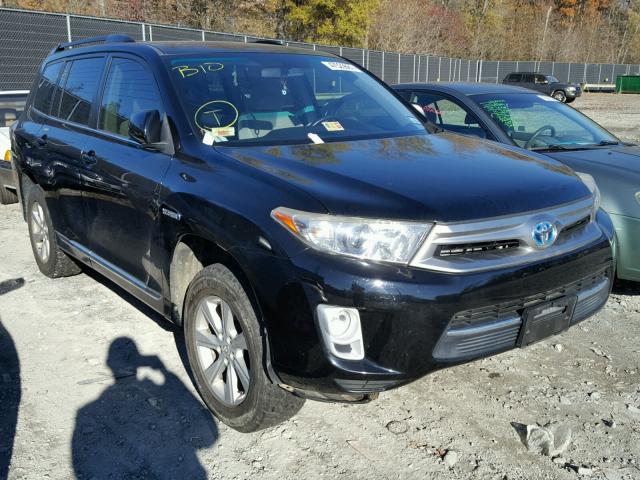 JTEBC3EHXB2000428 - 2011 TOYOTA HIGHLANDER BLACK photo 1