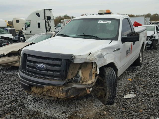 1FTMF1CM4CFA88850 - 2012 FORD F150 WHITE photo 2