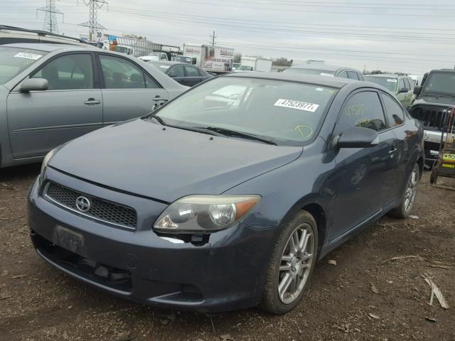 JTKDE177760127034 - 2006 TOYOTA SCION TC BLUE photo 2