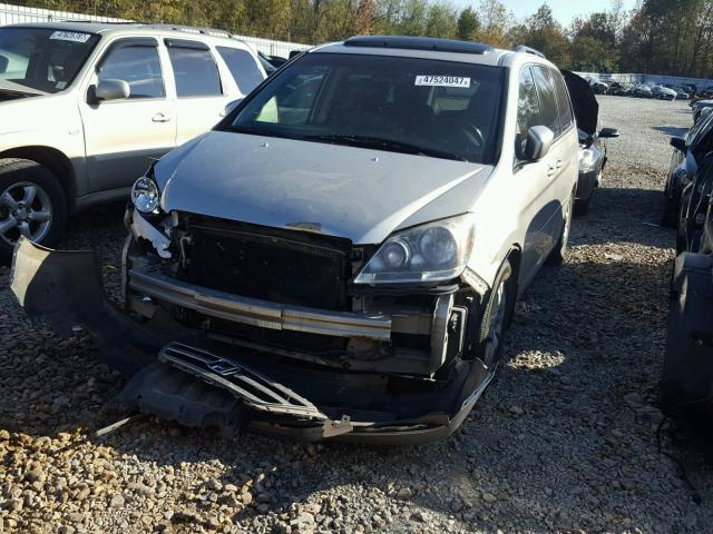 5FNRL38776B029152 - 2006 HONDA ODYSSEY EX SILVER photo 2