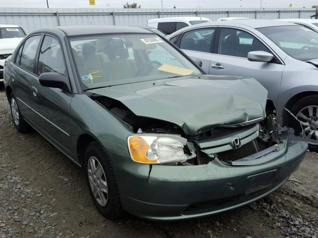 2HGES16593H585249 - 2003 HONDA CIVIC LX GREEN photo 1