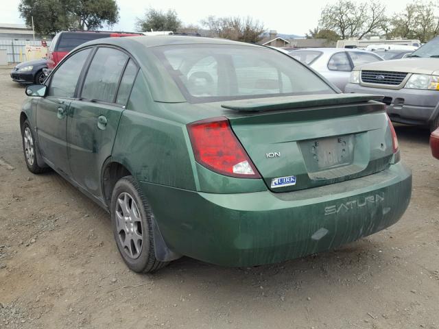 1G8AJ52FX4Z186254 - 2004 SATURN ION LEVEL Yaşıl foto 3