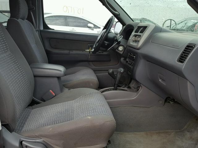 5N1ED28Y11C584095 - 2001 NISSAN XTERRA XE SILVER photo 5