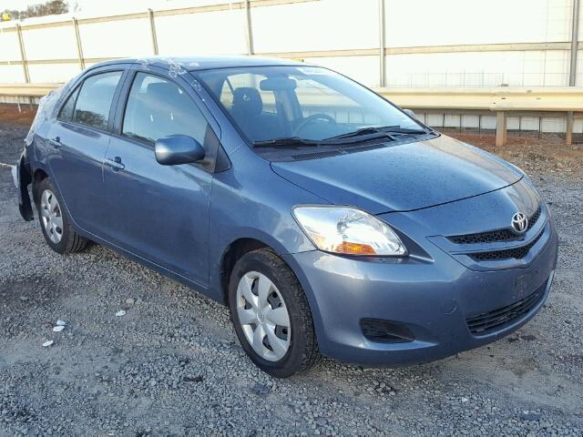 JTDBT923971081144 - 2007 TOYOTA YARIS BLUE photo 1