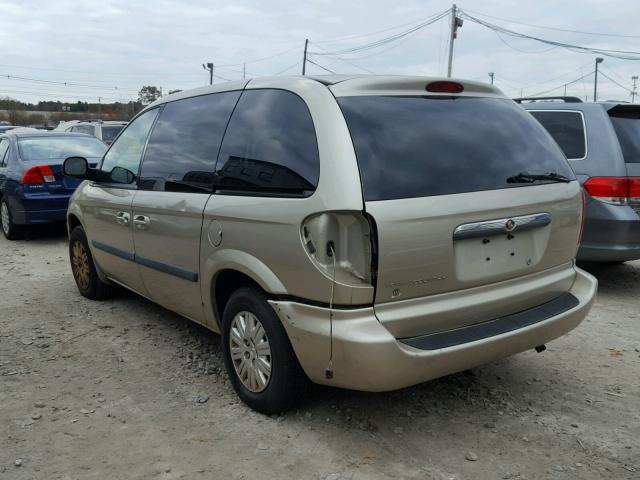 1A4GP45R46B609639 - 2006 CHRYSLER TOWN & COU GOLD photo 3