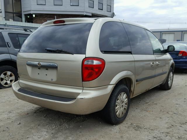 1A4GP45R46B609639 - 2006 CHRYSLER TOWN & COU GOLD photo 4