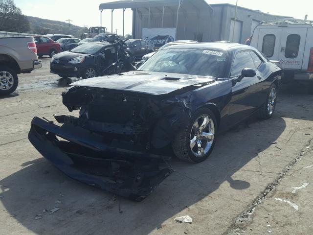 2C3CDYBT0DH736840 - 2013 DODGE CHALLENGER BLUE photo 2