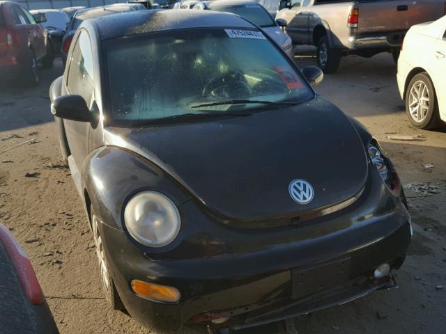 3VWBK31C44M422429 - 2004 VOLKSWAGEN NEW BEETLE BLACK photo 1