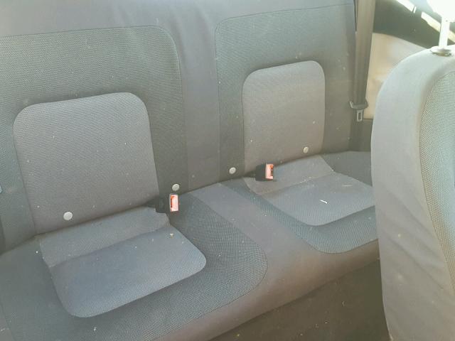 3VWBK31C44M422429 - 2004 VOLKSWAGEN NEW BEETLE შავი ფოტო 6