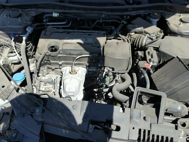 1HGCR2F34FA111879 - 2015 HONDA ACCORD LX GRAY photo 7