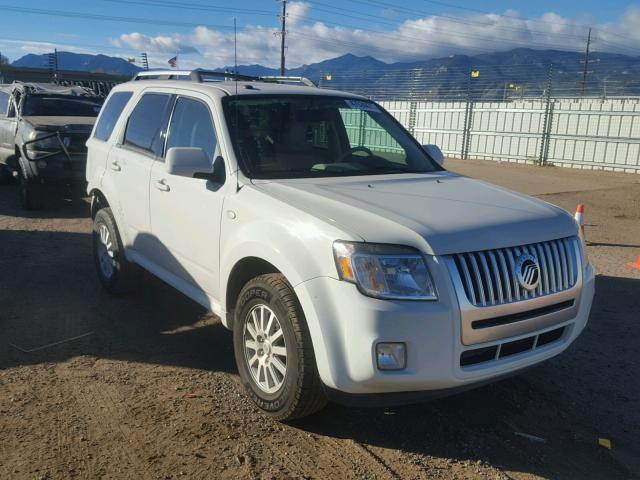 4M2CU97G89KJ25686 - 2009 MERCURY MARINER PR WHITE photo 1