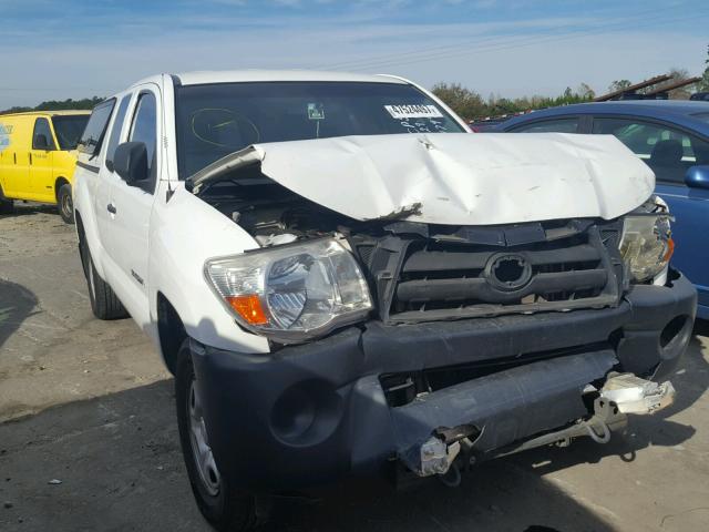 5TETX22NX7Z404799 - 2007 TOYOTA TACOMA ACC WHITE photo 1