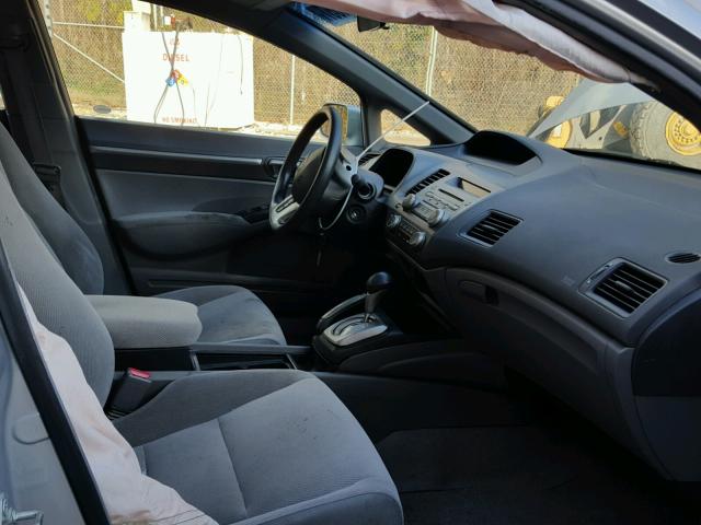 1HGFA16896L074455 - 2006 HONDA CIVIC EX 银色 照片 5