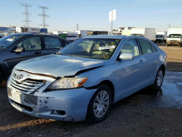 4T1BE46K77U724910 - 2007 TOYOTA CAMRY NEW BLUE photo 2