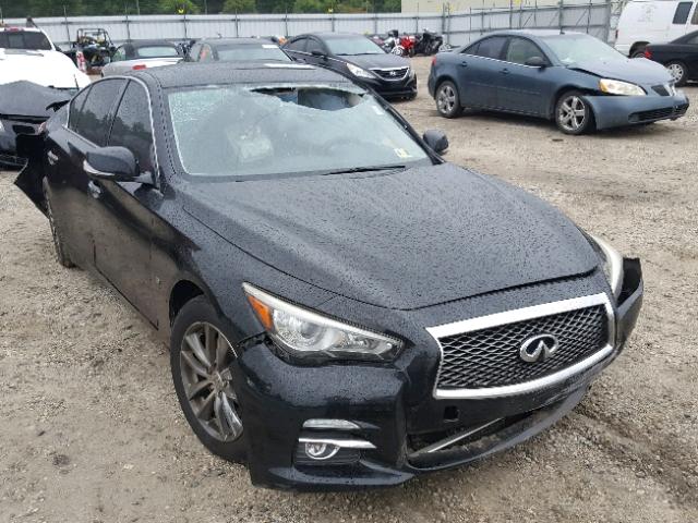 JN1BV7AP8EM679663 - 2014 INFINITI Q50 BASE BLACK photo 1