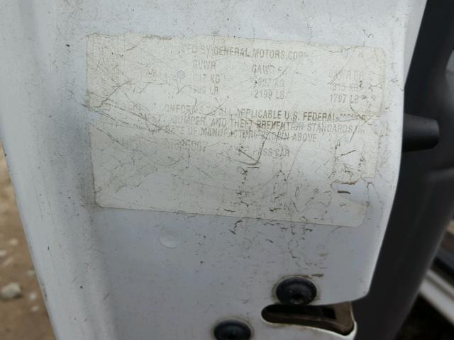 1G2NF52E54M635907 - 2004 PONTIAC GRAND AM S 白色 照片 10