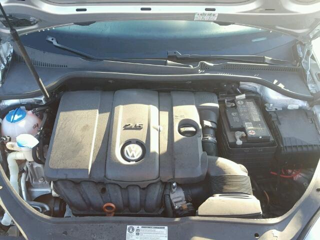 3VWRZ7AJ6AM032654 - 2010 VOLKSWAGEN JETTA SE 银色 照片 7