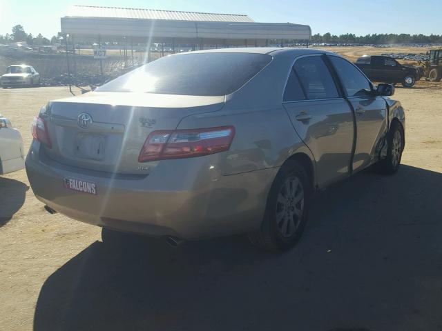 4T1BK46K39U579702 - 2009 TOYOTA CAMRY SE GOLD photo 4