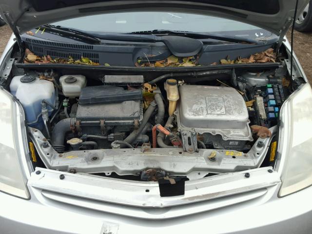 JTDKB20U940016687 - 2004 TOYOTA PRIUS SILVER photo 7