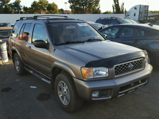 JN8DR07YX1W520020 - 2001 NISSAN PATHFINDER BROWN photo 1