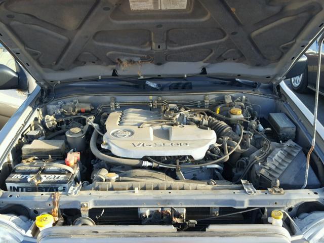 JN8DR07YX1W520020 - 2001 NISSAN PATHFINDER BROWN photo 7