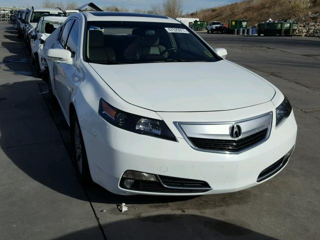 19UUA8F56CA032905 - 2012 ACURA TL WHITE photo 1