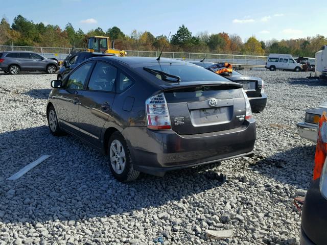 JTDKB20UX63191953 - 2006 TOYOTA PRIUS CHARCOAL photo 3