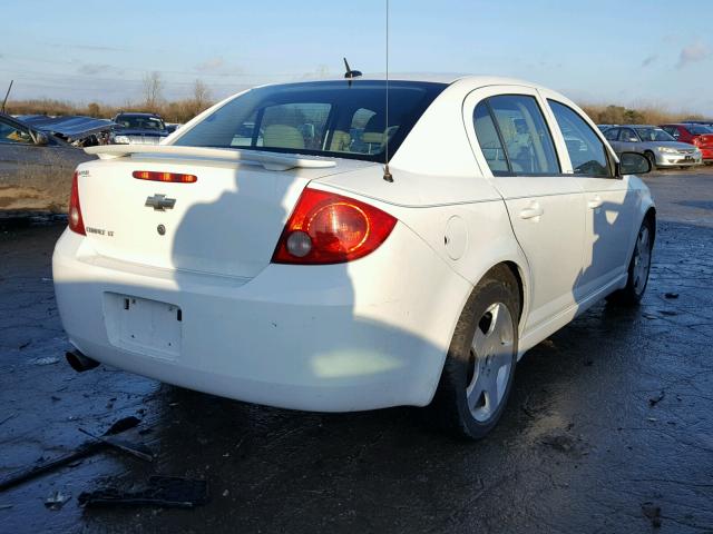 1G1AT58HX97193466 - 2009 CHEVROLET COBALT LT WHITE photo 4