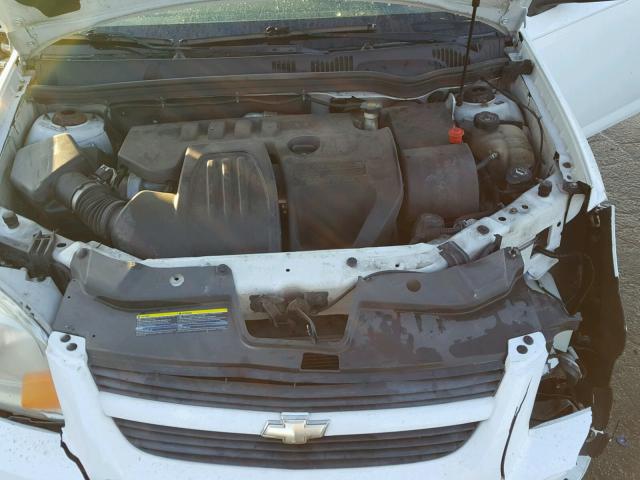 1G1AT58HX97193466 - 2009 CHEVROLET COBALT LT WHITE photo 7