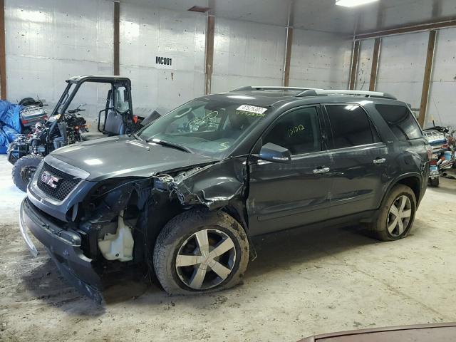 1GKKVRED5BJ117343 - 2011 GMC ACADIA SLT ნაცრისფერი ფოტო 9